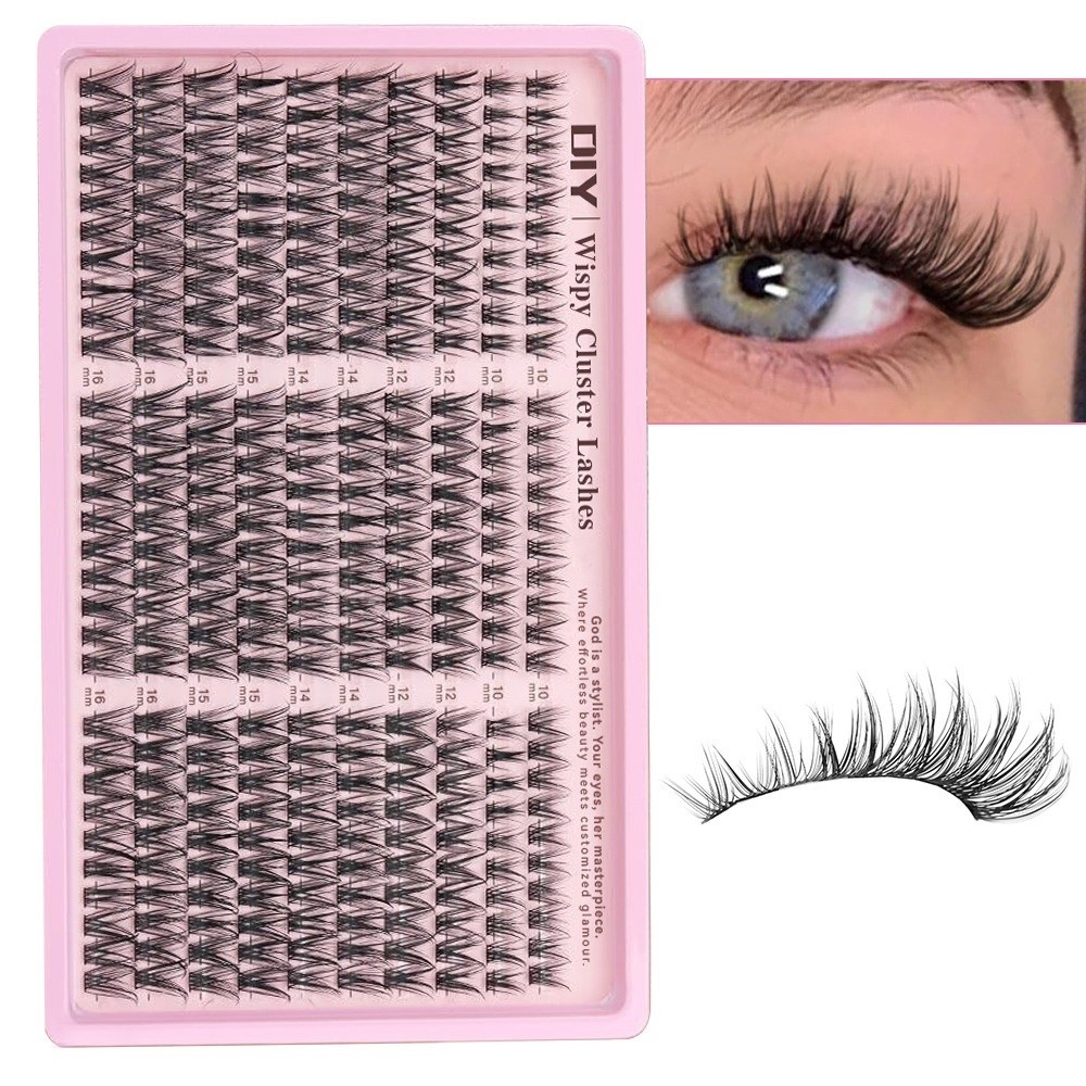 Eyelash Extension Look - ขนตาปลอมแบบเป็นช่อ ความยาว 10-16 มม. 30D/40D/50D/60D ขนตาฟูเป็นธรรมชาติ