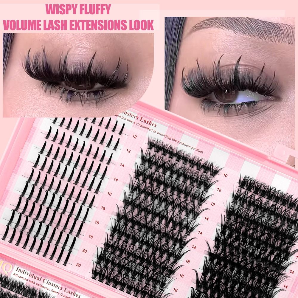 Eyelash Extension Look - ขนตาปลอมความยาว 9-16 มม. แบบ 3D ให้ลุคธรรมชาติ