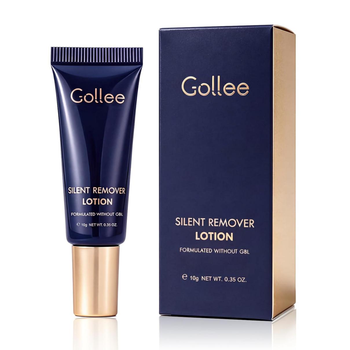 Eyelash Extension Eye Irritation - ครีมล้างกาวต่อขนตา Gollee ปลอดภัยสำหรับดวงตาที่บอบบาง สูตรผสมดอกไม้ ลดการระคายเคือง ใช้เวลาเพียง
