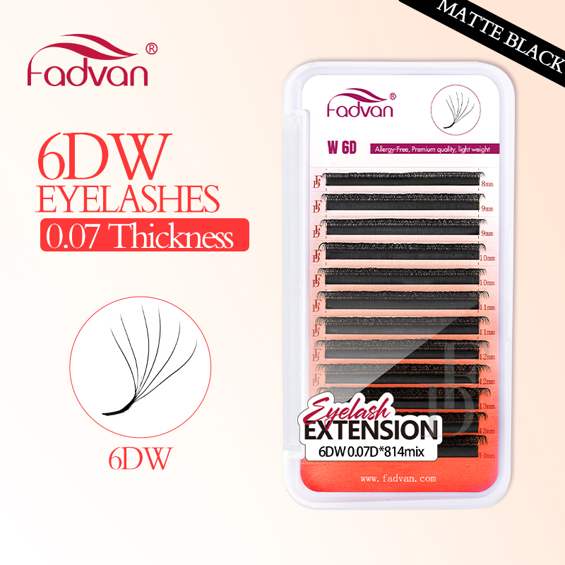 FADVAN จริง 6D W ขนตา 0.07 W ร - Eyelash Extension For Asian Eyes บทวิจารณ์และราคา