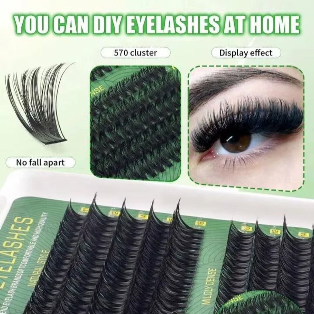 ชุดต่อขนตาปลอมแบบธรรมชาติ ดีไซ - Eyelash Extension Look บทวิจารณ์และราคา