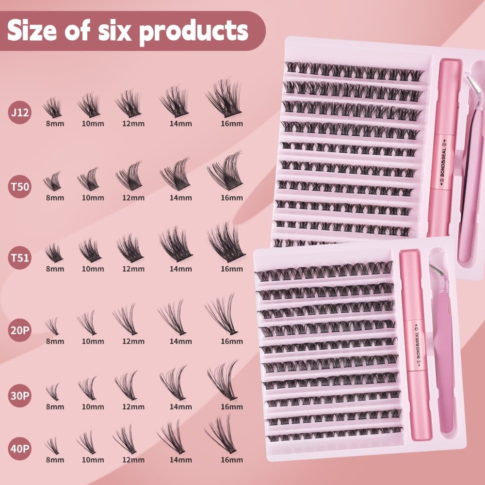 ขนตาปลอมคุณภาพสูงแบบติดกาว ดีไ - Eyelash Extension Look บทวิจารณ์และราคา