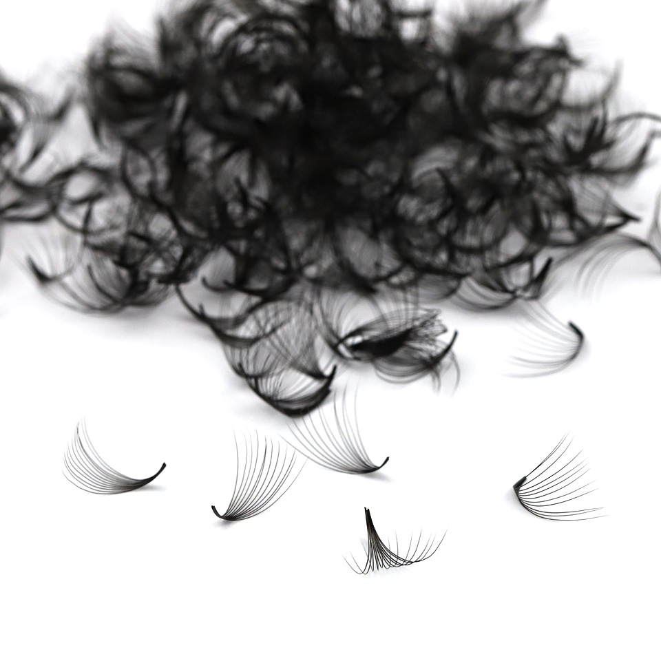 AGUUD 30D 40D ClusterหลวมแฟนLa - Eyelash Extension Russian บทวิจารณ์และราคา