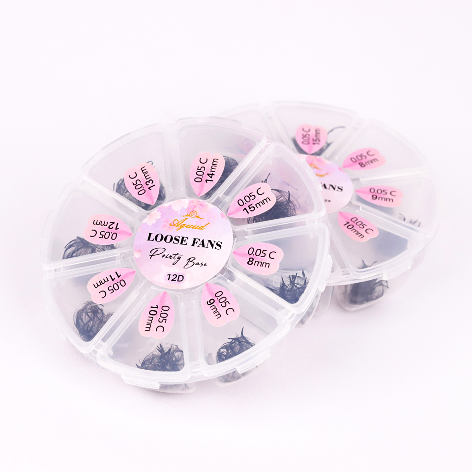 AGUUD 30D 40D ClusterหลวมแฟนLa - Eyelash Extension Russian บทวิจารณ์และราคา